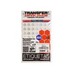 ETIQUETA ESTRELLA CHICA PLATA METALICO