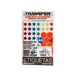 ETIQUETA ESTRELLA CHICA VARIOS COLORES METALICO