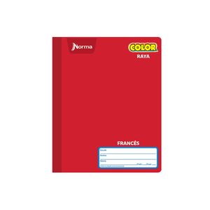 Cuaderno Cosido Frances 100H Rayas Norma Color 581290