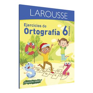 Libro Ejercicios De Ortografia 6° De Primaria 51986