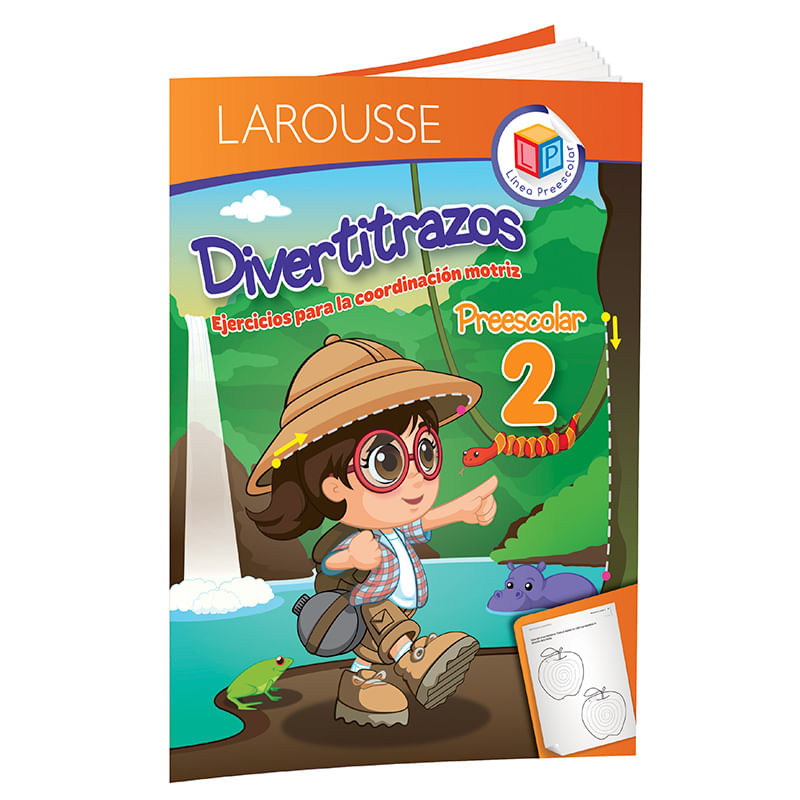 LIBRO EJERCICIOS DIVERTITRAZOS PREESCOLAR 2