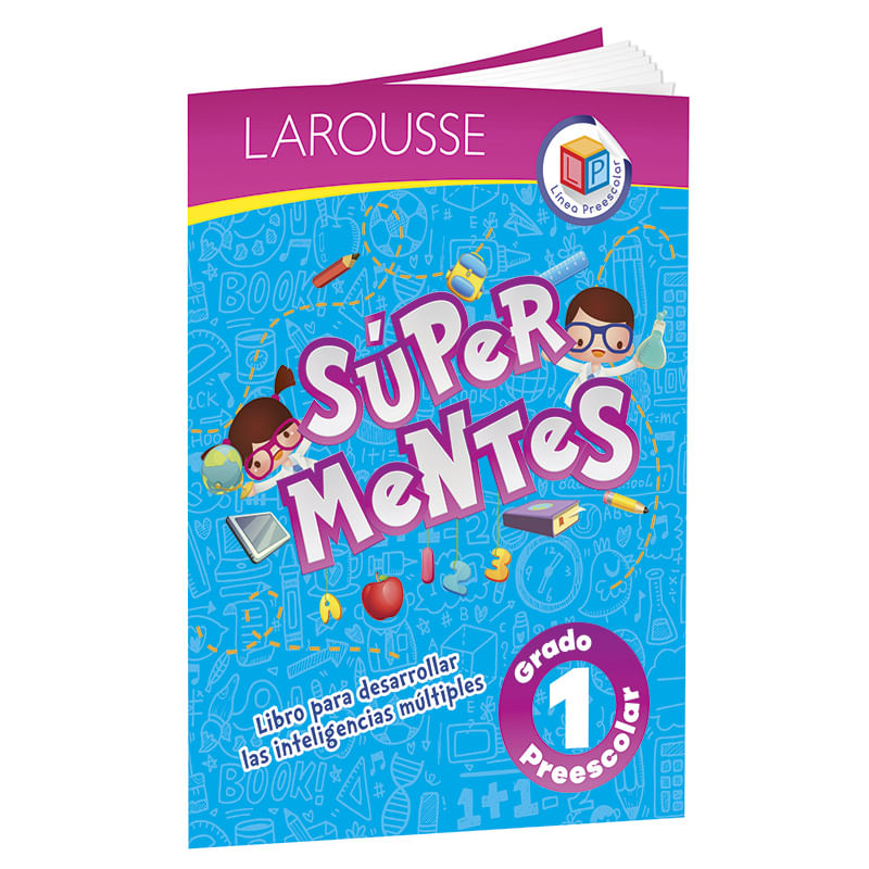 LIBRO EJERCICIOS SUPER MENTES PREESCOLAR 1