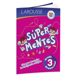 Libro Ejercicios Super Mentes Preescolar 3 5089