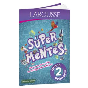 Libro Ejercicios Super Mentes Primaria 2 5126
