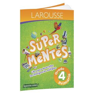 Libro Ejercicios Super Mentes Primaria 4 5130