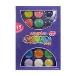 ACUARELA ESTUCHE CON 18 PASTILLAS SMARTY