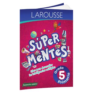 Libro Ejercicios Super Mentes Primaria 5 5131