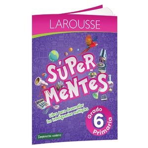 Libro Ejercicios Super Mentes Primaria 6 5095