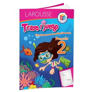 Libro Ejercicios Trazo Y Juego Preescolar 2 5075