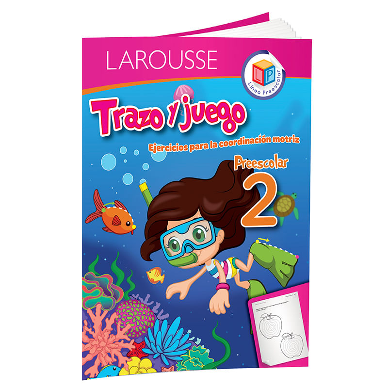 LIBRO EJERCICIOS TRAZO Y JUEGO PREESCOLAR 2