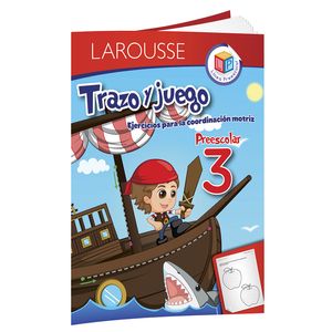 Libro Ejercicios Trazo Y Juego Preescolar 3 5076