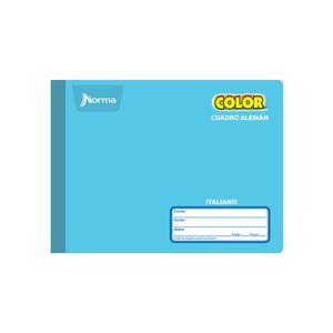 Cuaderno Cosido Ital 100H C14 Norma Color 581300