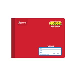 Cuaderno Cosido Ital 100H D/R Norma Color 581297