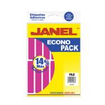 ETIQUETA FLUORESCENTE ECO PACK ROSA No20 FILE 20X105 C/112