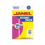 ETIQUETA FLUORESCENTE ECO PACK ROSA No25 50X100 C/48