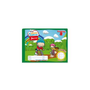 Cuaderno Cosido Preesc 72H Mi Primer Cuaderno Cuadritos B 10Mm 529942