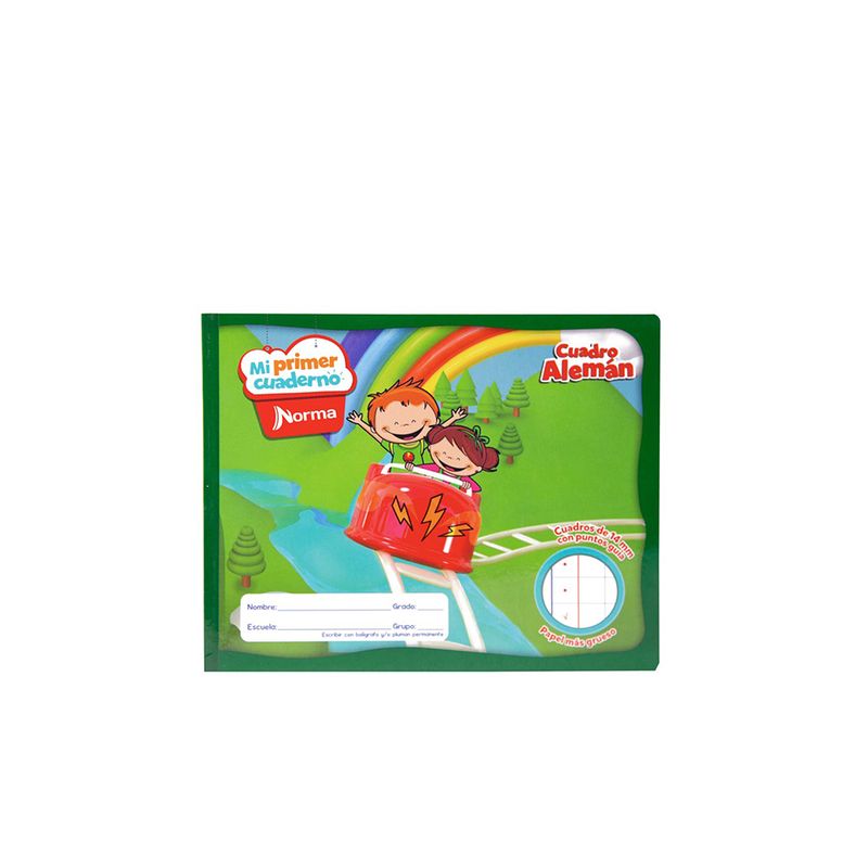 CUADERNO COSIDO PREESCOLAR 72H C-14 ALEMAN