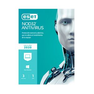 Antivirus Eset Nod32 3 Usuario V13 2020 Hdl-Ant320