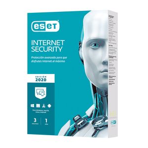 Antivirus Eset Internet Security 3 Usuarios V13  V2020 Hdl-Int320