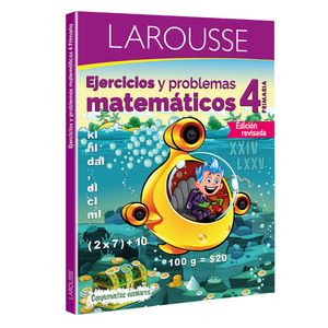 Libro Ejercicios Y Problemas Matematicos 4º Primaria 6555