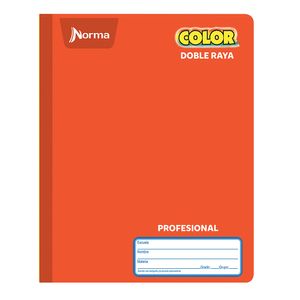 Cuaderno Cosido Profesional 100H D/R Norma Color 581284