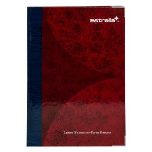 Libro Florete Rayas 144Hjs Forma Francesa 98
