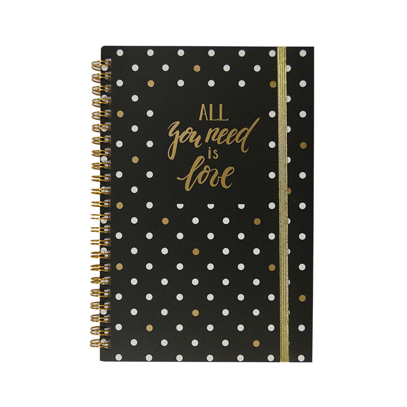 CUADERNO ESPIRAL COLLEGE 100H C-5 BLACK PD