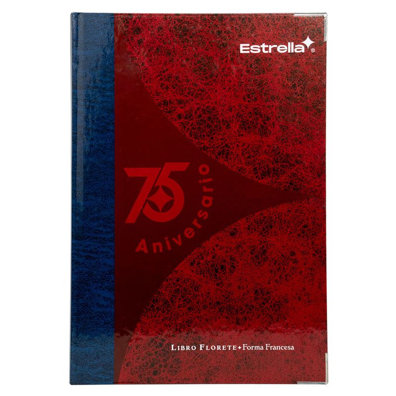 LIBRO FLORETE RAYAS 96HJS FORMA FRANCESA