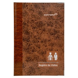 Libro Florete Registro De Visitas 96Hjs Forma Francesa 121