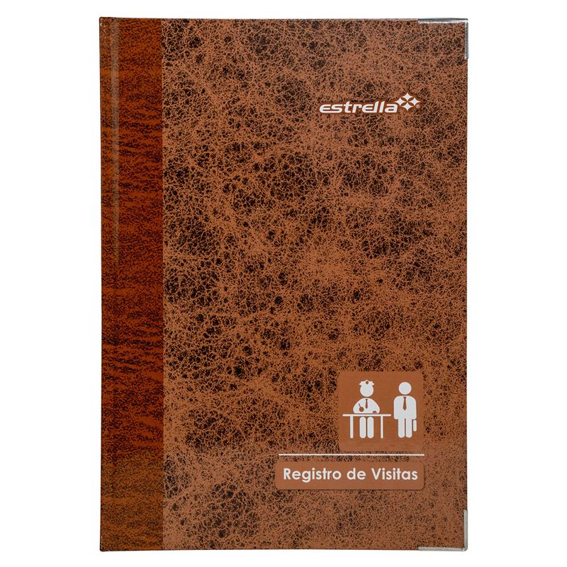 LIBRO FLORETE REGISTRO DE VISITAS 96HJS FORMA FRANCESA