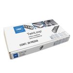 ARILLO METALICO 3/8" NEGRO 20PZAS TWIN LOOP