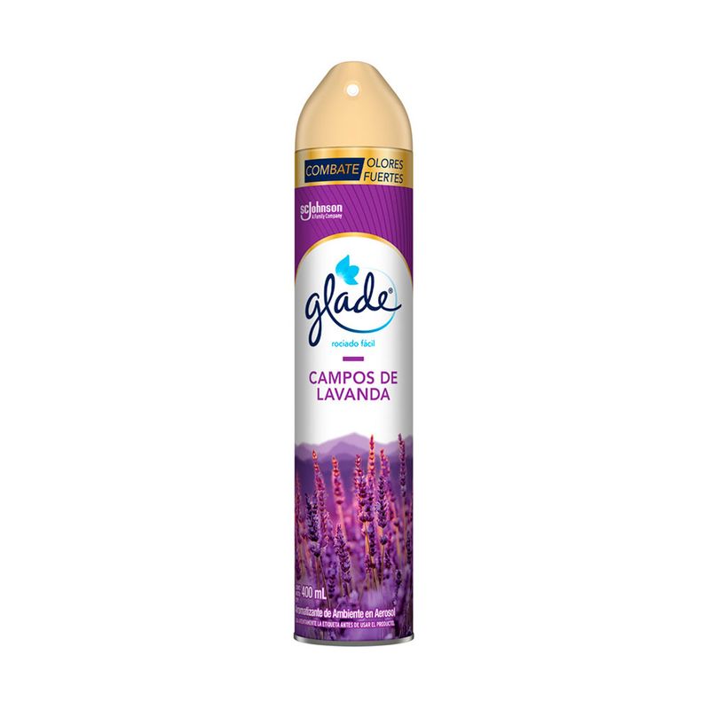 AROMATIZANTE AEROSOL GLADE CAMPOS DE LAVANDA 345GR