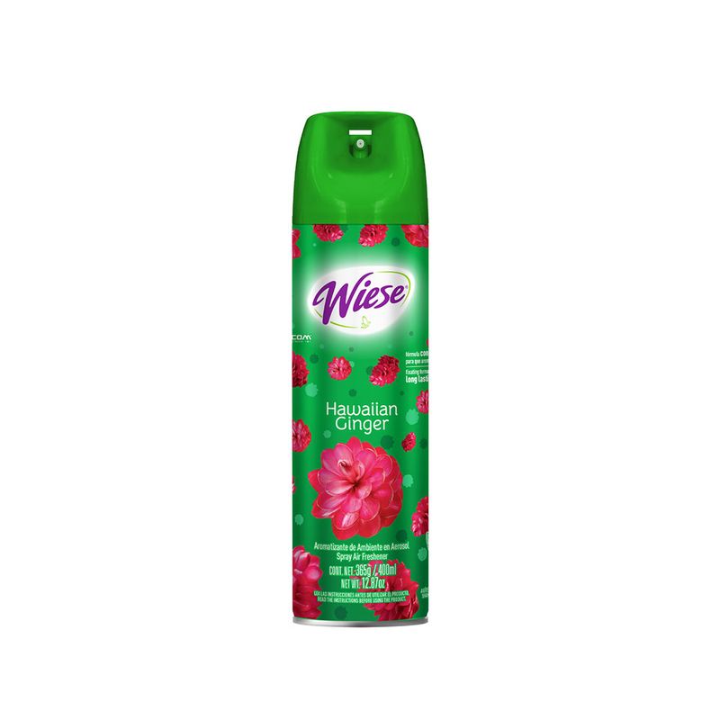 AROMATIZANTE  WISE EN AEROSOL HAWAIAN GINGER  400 ML/323 GR