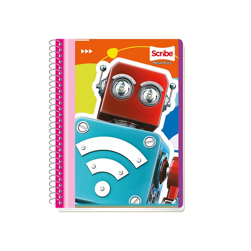 CUADERNO ESPIRAL FRANCES 100H C-7 MEGA