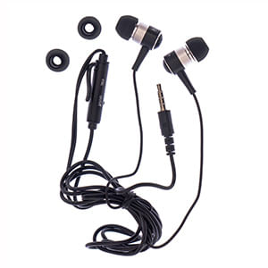 Audifonos Con Microfono Para Smartphones, Negro Dup701