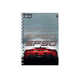 Cuaderno Espiral Frances 100H Rayas Ferrari 533396