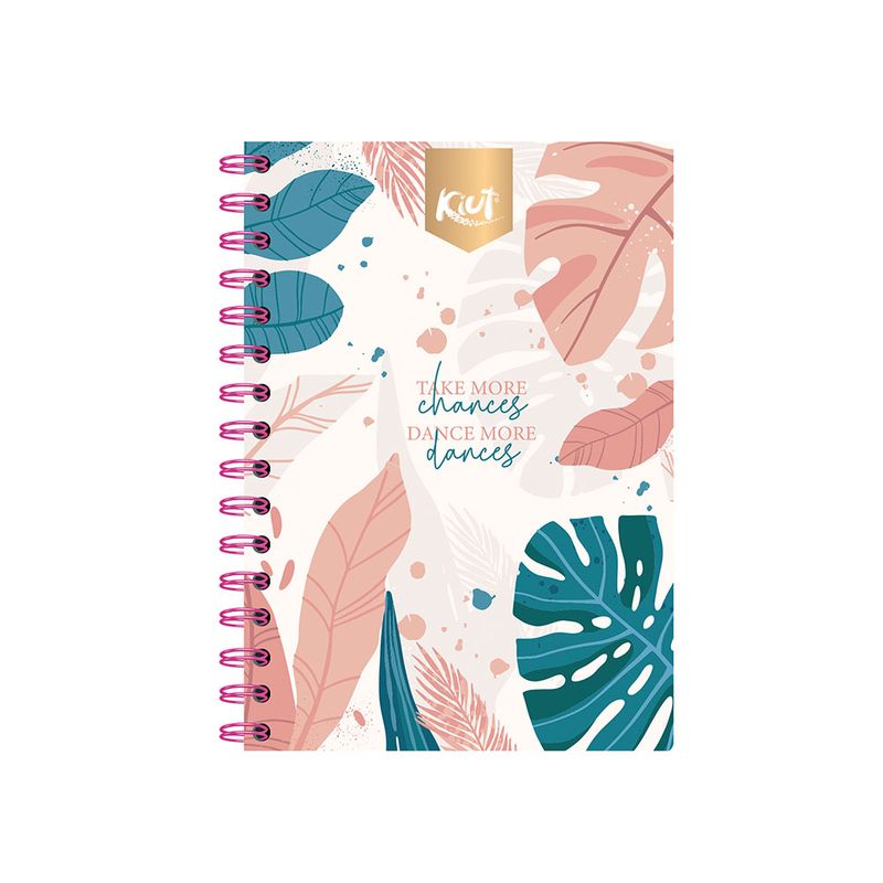 CUADERNO ESPIRAL FRANCES 100H RAYAS KIUT