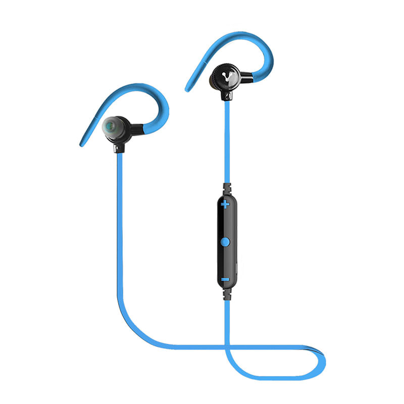 AUDIFONOS INALAMBRICOS BLUETOOTH DEPORTIVOS AZUL