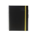CUADERNO ESPIRAL FRANCES 150H C-5 COLORES SURTIDOS SILKY PD