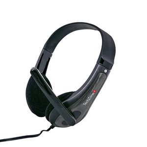 Audifonos Diadema Con Microfono Negro Tz15Pcaud