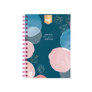 Cuaderno Espiral Frances 160H Rayas Kiut Db 528770