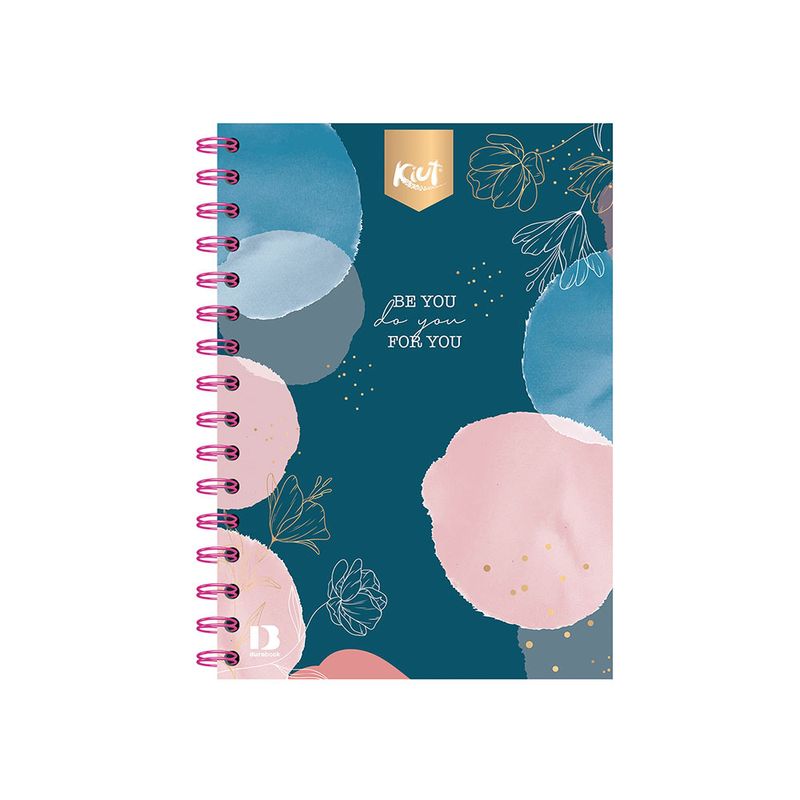 CUADERNO ESPIRAL FRANCES 160H RAYAS KIUT DB