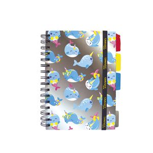 Cuaderno Espiral Frances 96H Rayas Unicorn Pd 08163