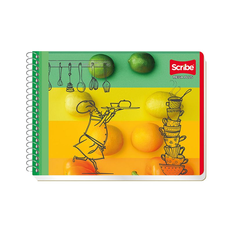 CUADERNO ESPIRAL ITAL 100H C-7 MEGA