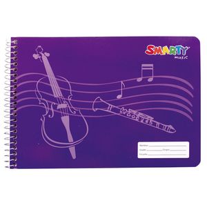 Cuaderno Espiral Ital 50H Pautado Smarty 20Smesitpa