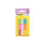 BANDERITAS RIGIDAS 1"x15" COLORES SURTIDOS CON 36HJS