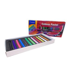 Barras Colores Pastel Con 12 309.Dad0500