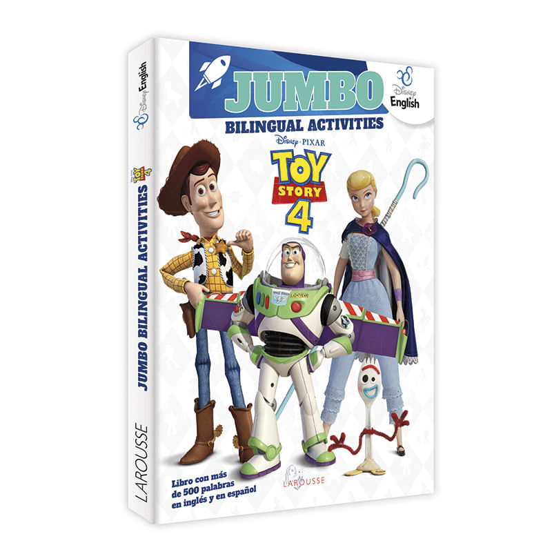 LIBRO PARA COLOREAR JUMBO TOY STORY 4