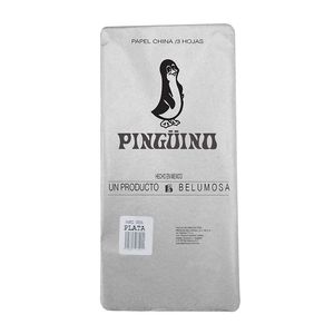 Papel China  Plata .50X75Cm Con 3 133-57