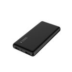 BATERIA PORTATIL NEXTEP POWER BANK USB, 10000 mAh NEGRA